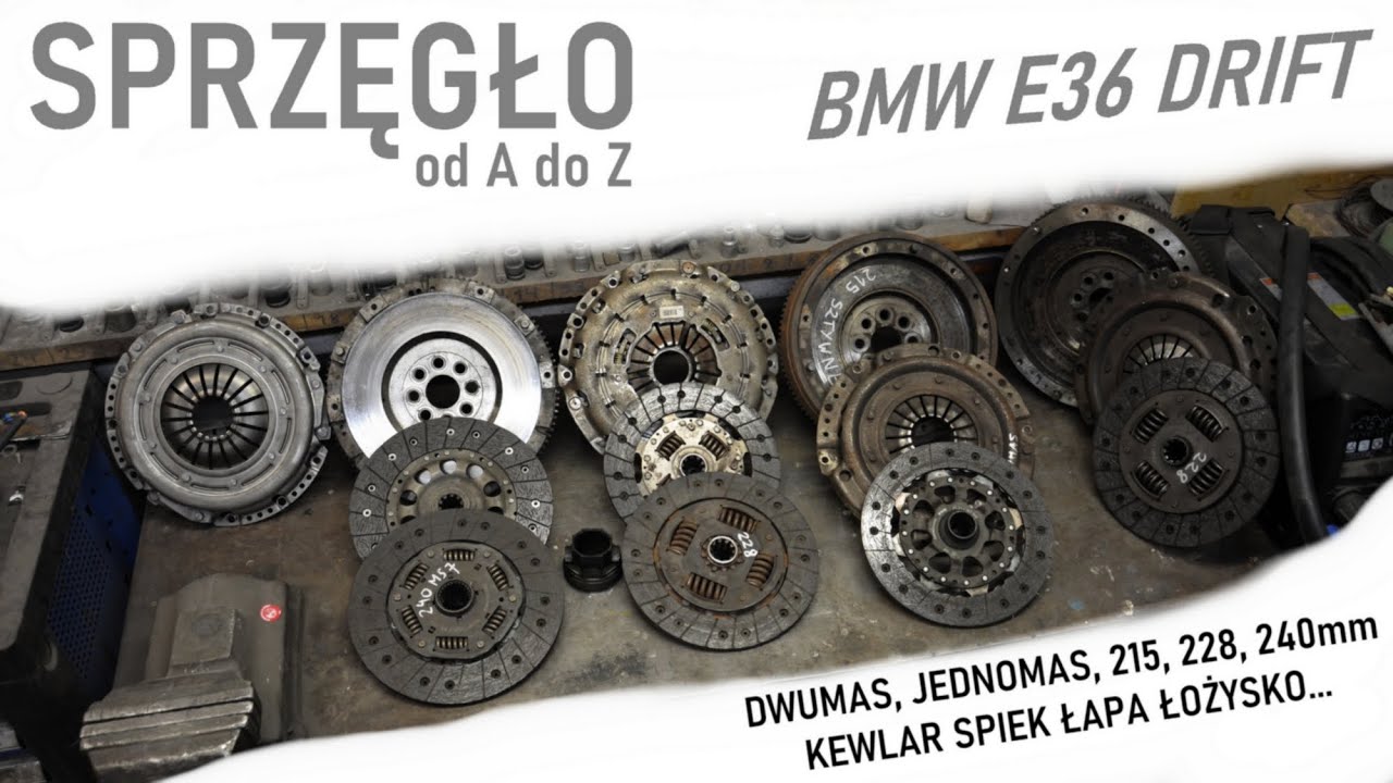 Sprzęgło BMW E36 Drift. Wszystko co musisz wiedzieć, żeby złożyć bezawaryjny zestaw.