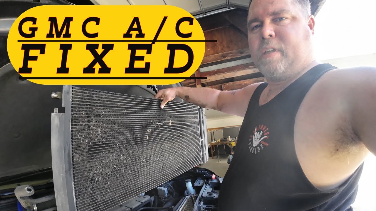 How to replace 2015 GMC A/C Condenser.  Silverado, Tahoe, Suburban, Yukon all very similar