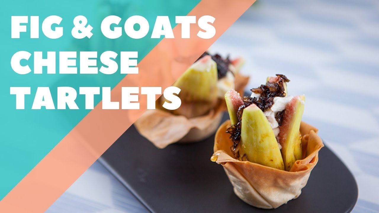 Fig and Goats Cheese Tartlet | Good Chef Bad Chef S10 E39