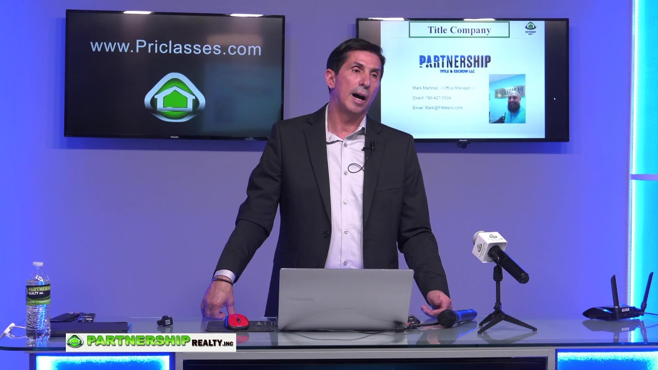 How to sell Luxury Real Estate ( Ismael Alvarez Partnership Realty Class English )