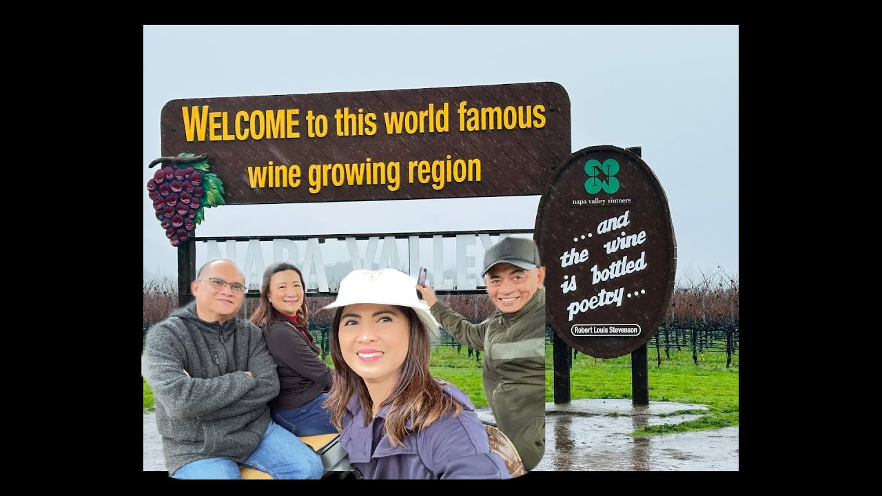 Wine tasting @ Sterling Vineyard Refinery @ Napa Valley