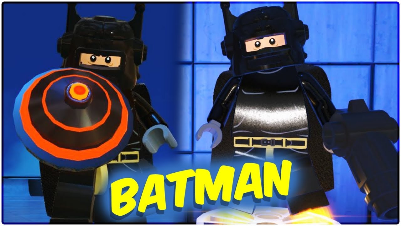 LEGO The Incredibles - BATMAN Custom Character Creator