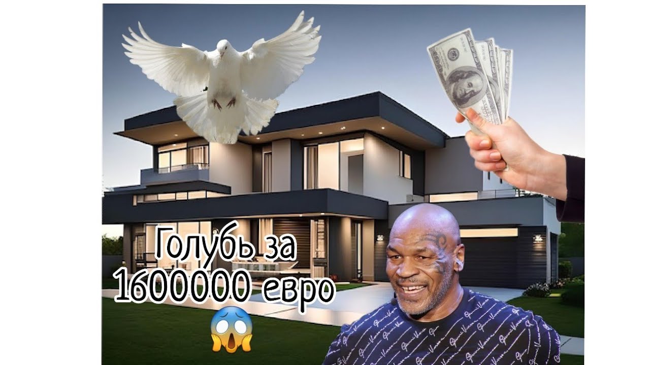 Голубь продан за миллион шестьсот тысяч евро.