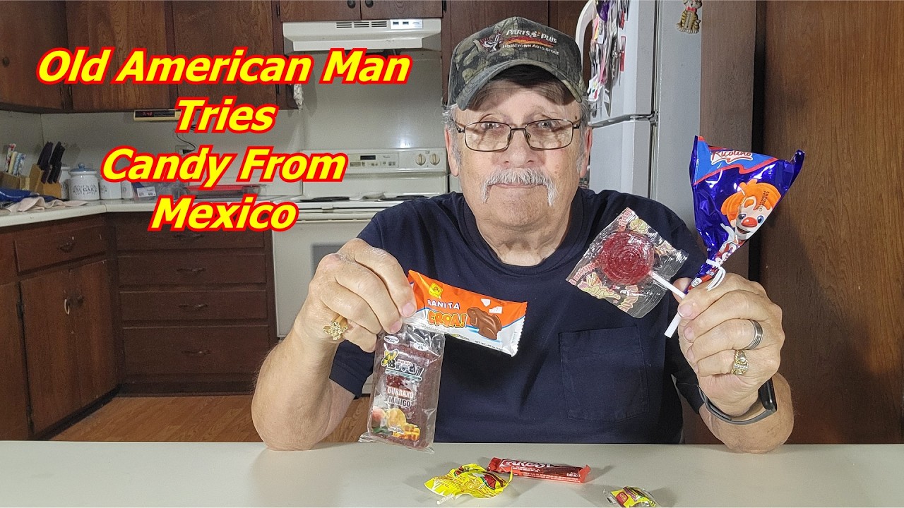 Old American Man Tries Candy From Mexican Is It Good?