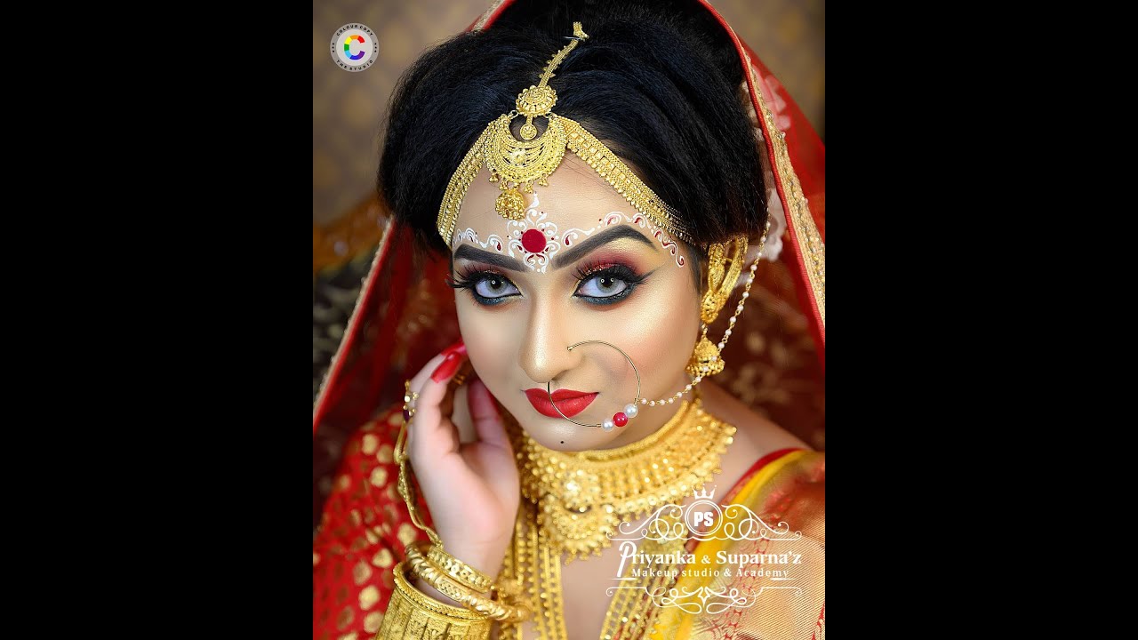 BENGALI BRIDAL MAKEUP TUTORIAL || CLASS DEMONSTRATION ||