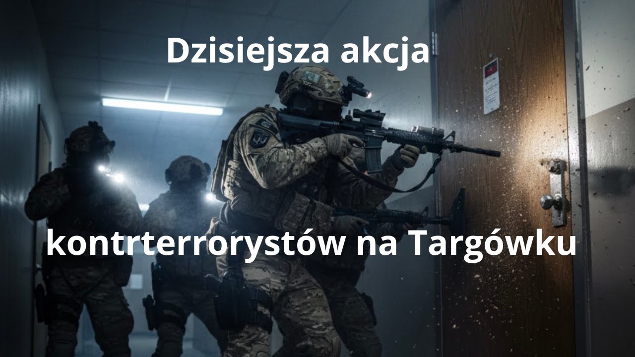 Dzisiejsza akcja kontrterroryst&oacute;w na Targ&oacute;wku