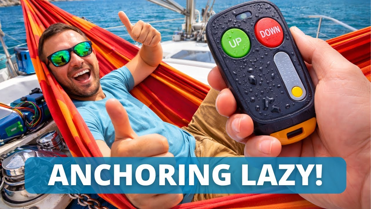 One-Click Anchoring: How to install a Windlass Remote on a cruising boats
