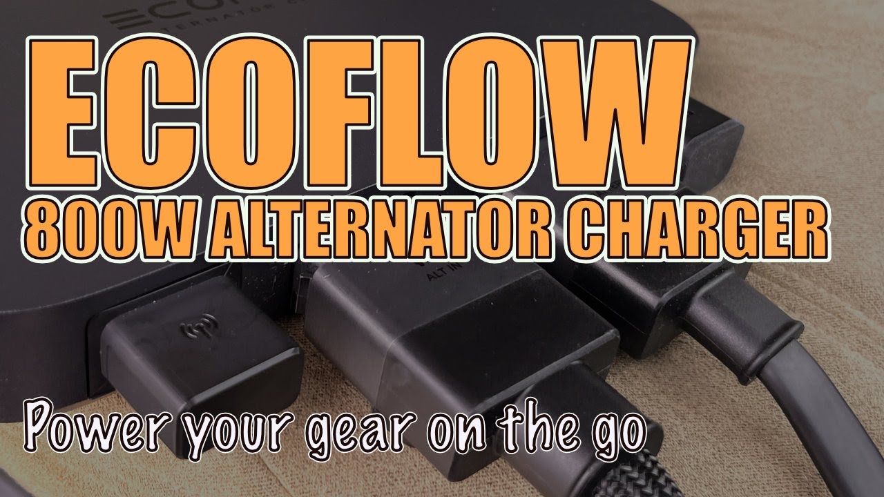Ecoflow 800w Alternator Charger är det senaste i min Husbil, en absolut Game Changer