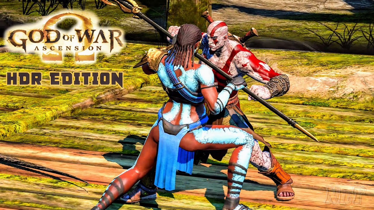 (Sword Only) Kratos vs. Delos Warriors & Harpies - God of War Ascension HDR Edition