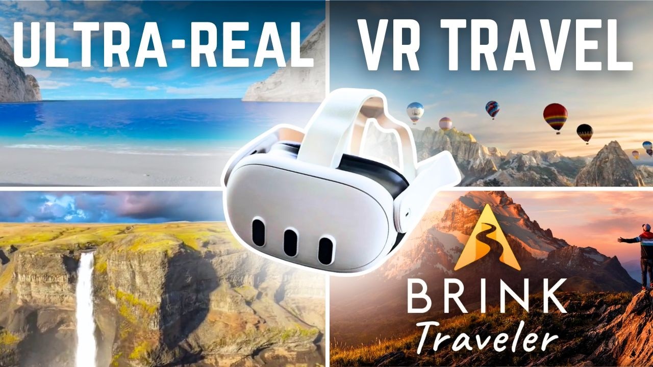 УДИВИТЕЛЬНАЯ VR-игра для путешествий по Meta Quest 3, обязательная к просмотру — Brink Traveler VR