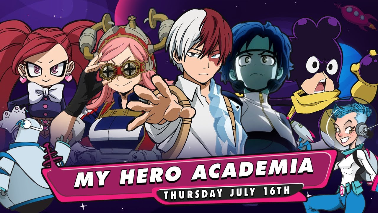 Live Stream Q&A with Cast of My Hero Academia