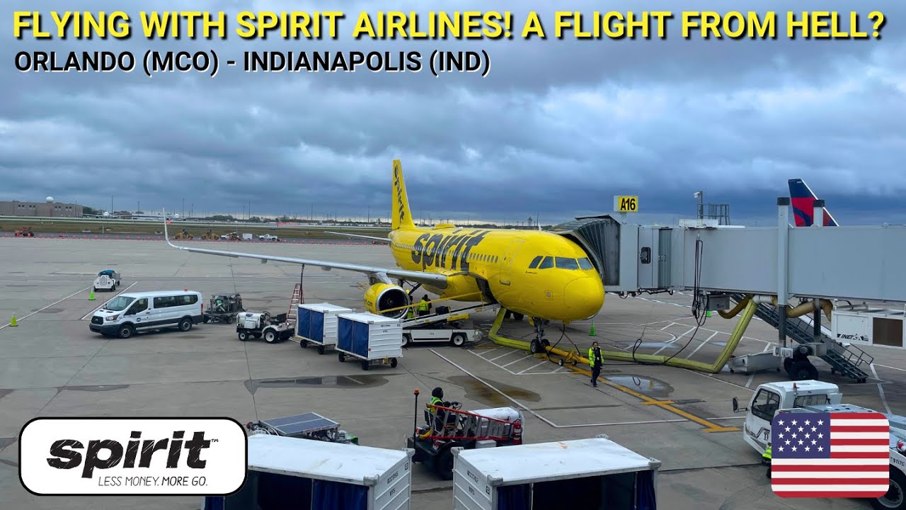 REVIEW | Spirit Airlines | Orlando (MCO) - Indianapolis (IND) | Airbus A320-200 | Economy