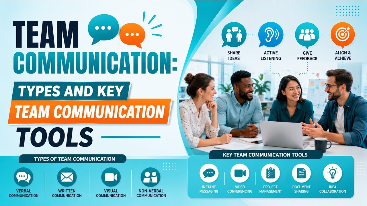 Team communication: Types and Key Team Communication Tools