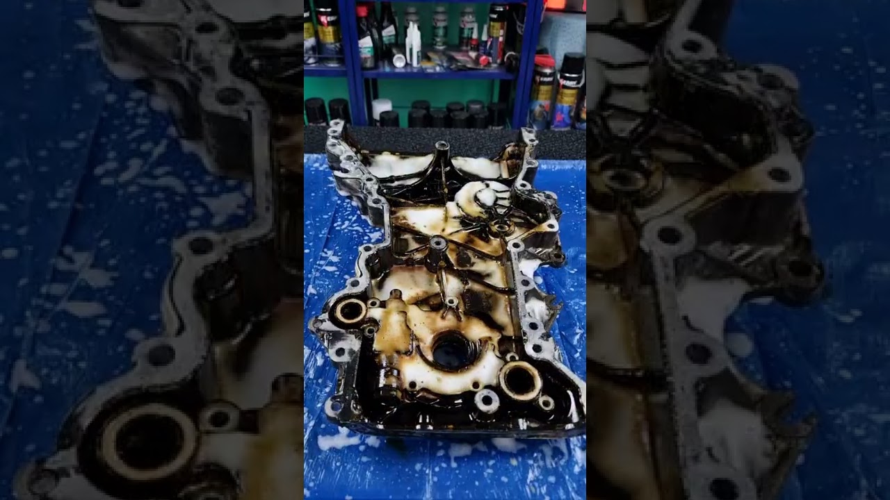 Как и чем отмыть двигатель от шлама и кокса не повредив