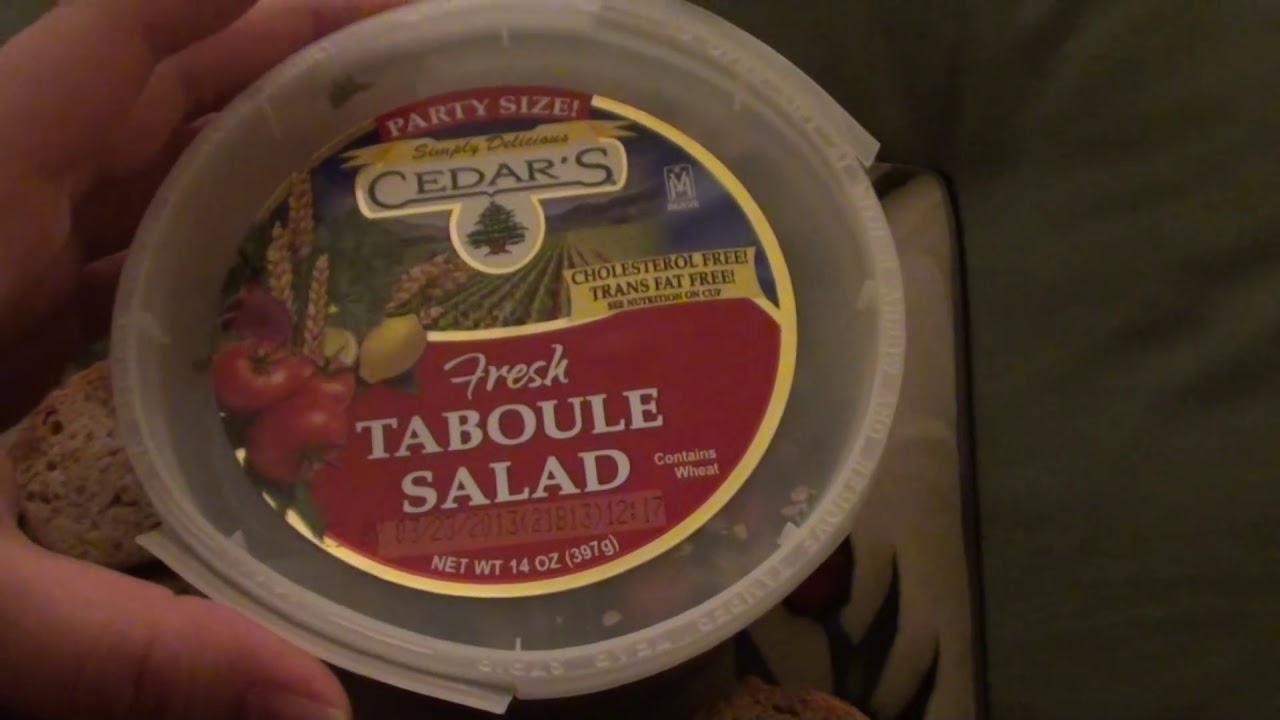 Asmr Eating/Whisper:Taboule Salad