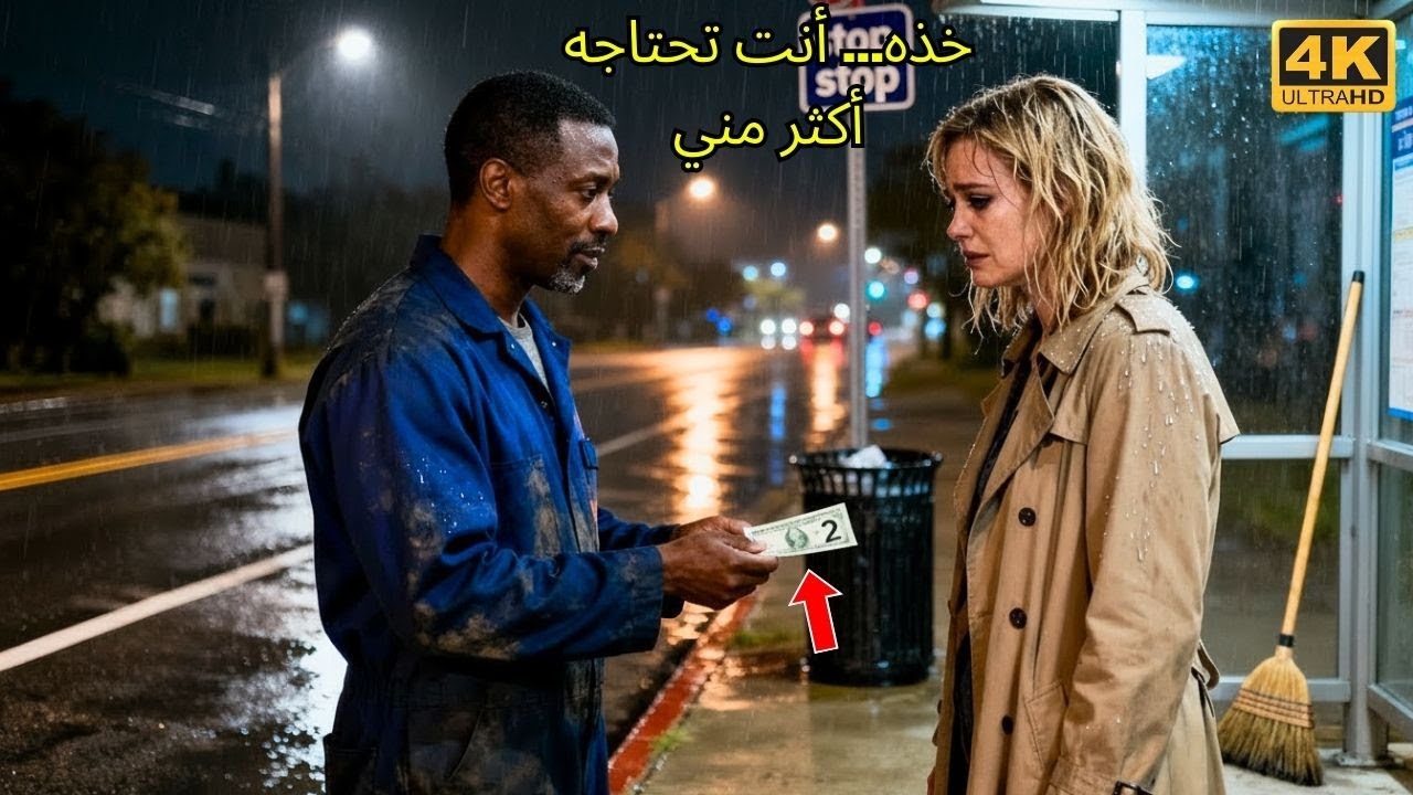 عامل نظافة قدّم آخر ما معه لسيدة حزينة فغيّر مصيرهما