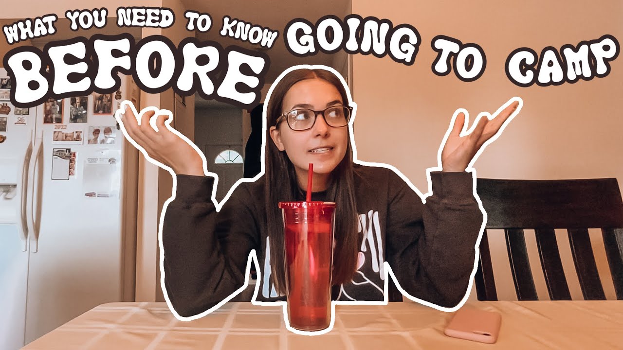 how to prepare for camp! + my morning routine