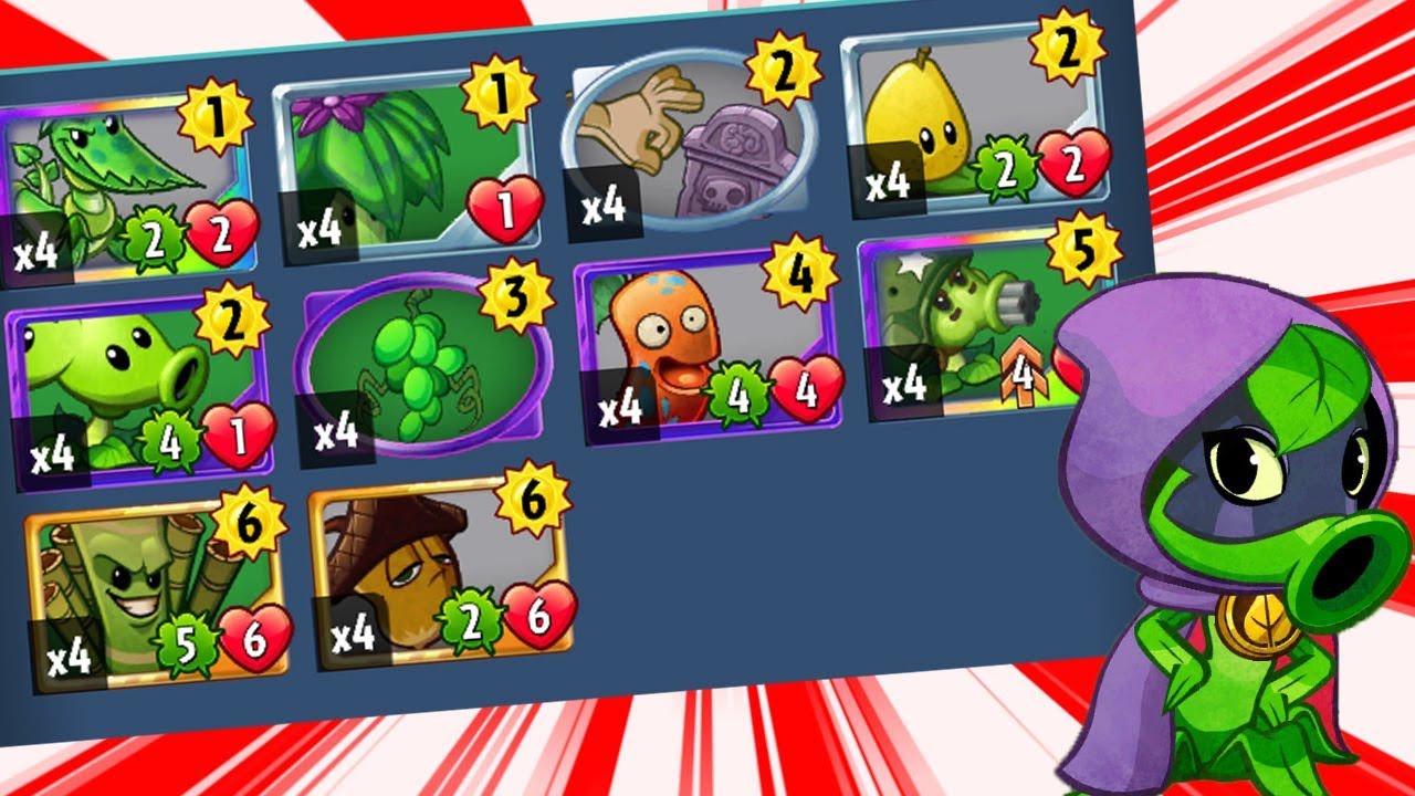 ALL Colossal Fossil Cards - Set 3 for Green Shadow - Plants vs Zombies Heroes Gameplay
