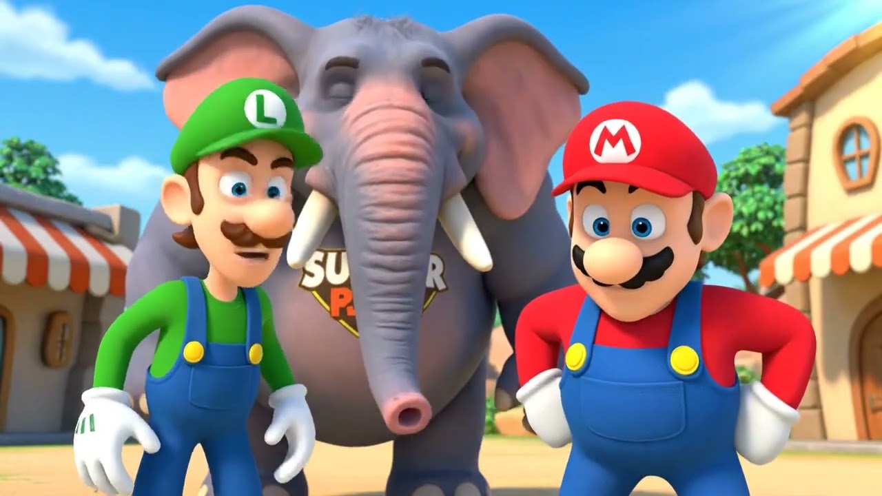 Mario in Thailand – Mushroom Elephant Race | Fun, Wild & Epic Adventure!