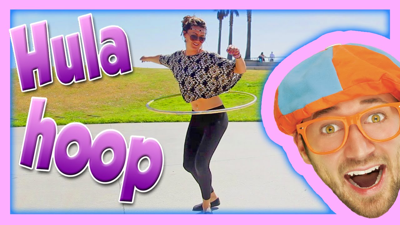 Hula Hoop for Kids - English for Toddlers - Word of the Day Hula Hoop