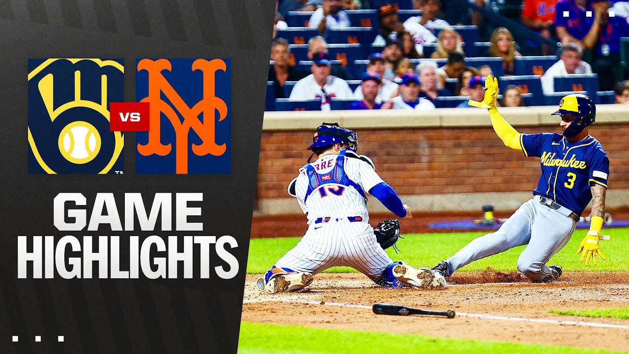 Brewers vs. Mets Game Highlights (7/3/25) | MLB Highlights