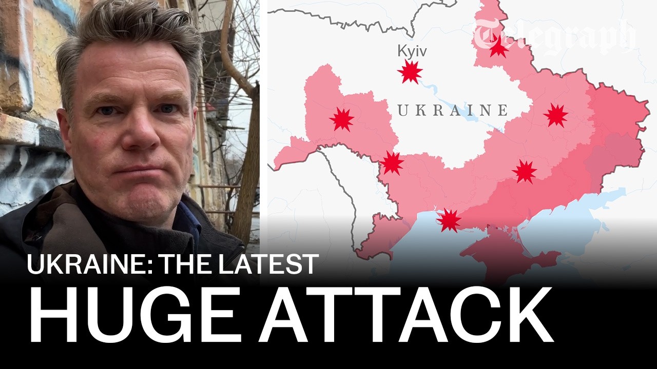 Massive missile barrage slams into Ukraine | Ukraine: The Latest Video Podcast