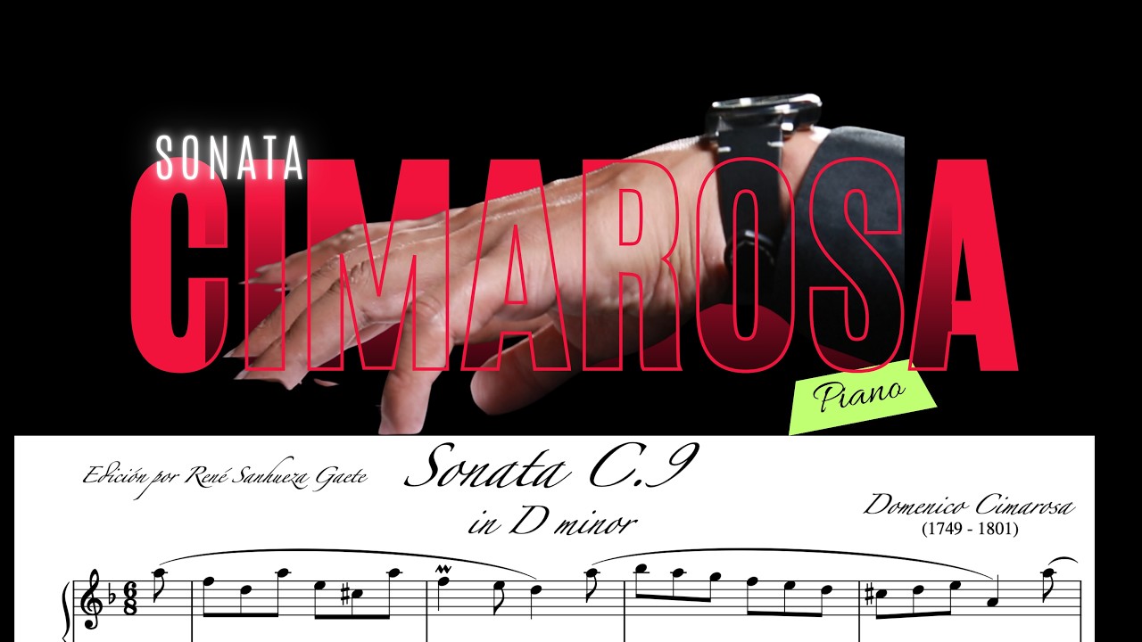 Cimarosa Sonata in d minor C9