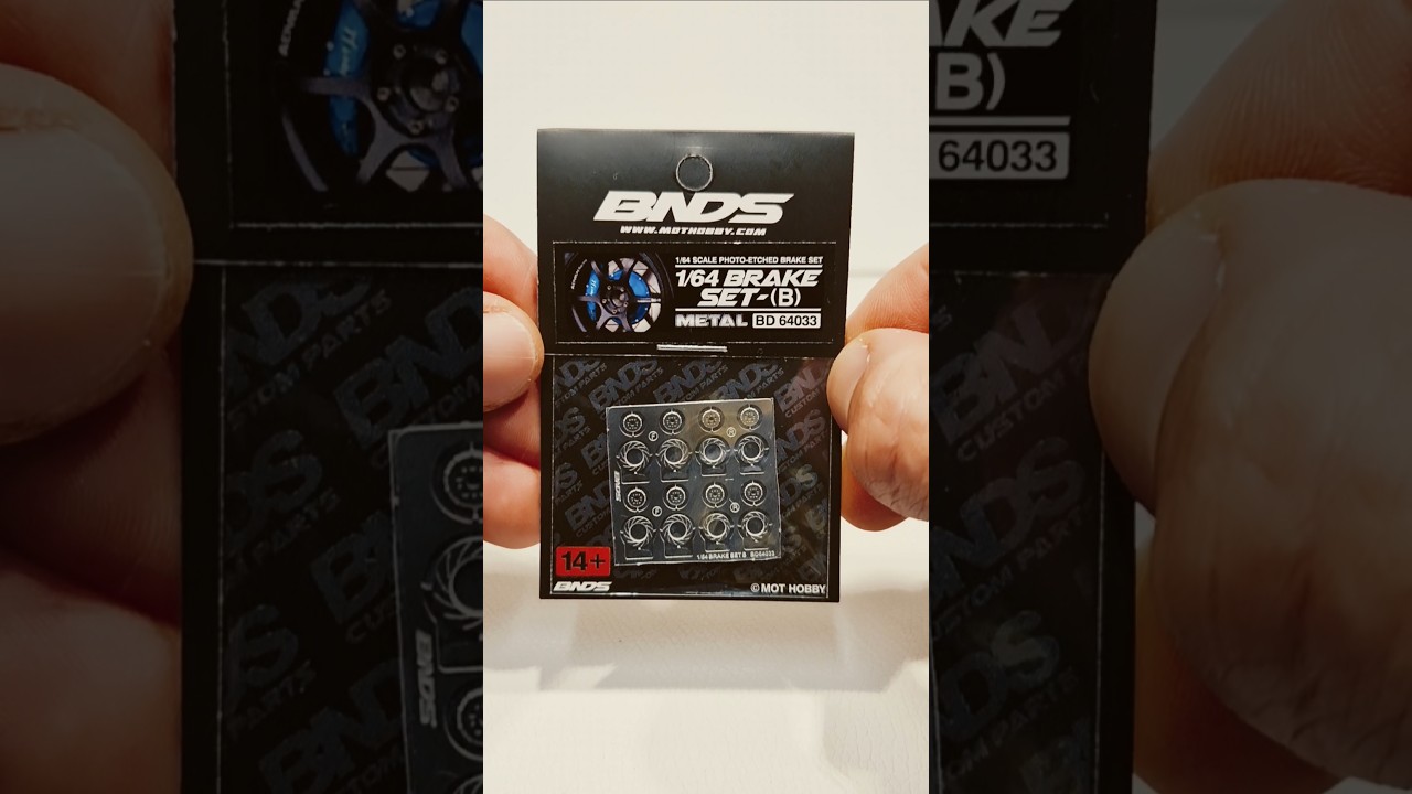 BNDS Wheels Swap Brake Set B Diecast Custom Parts #hotwheels #carlomo #minigt mothobby Kyosho 1/64