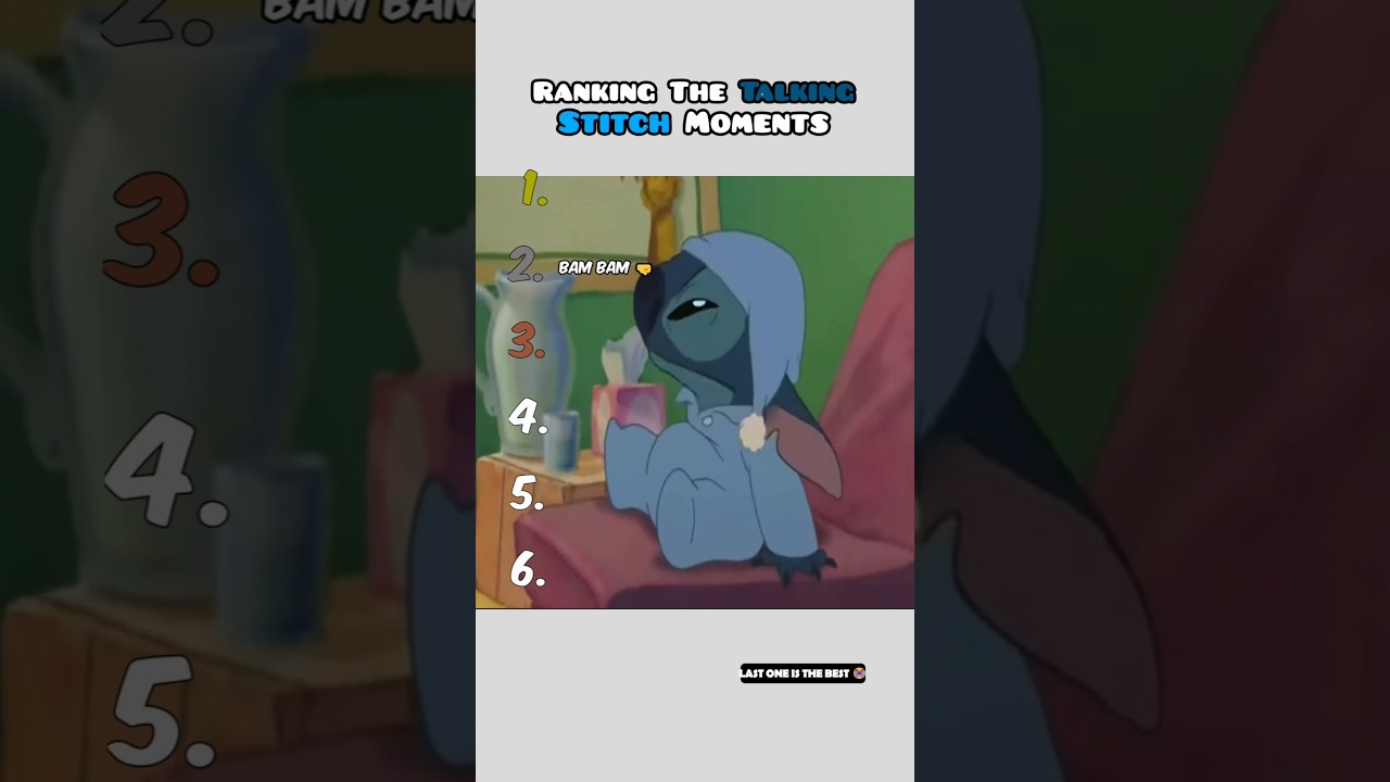 Ranking Talking Stitch Moments 😭
