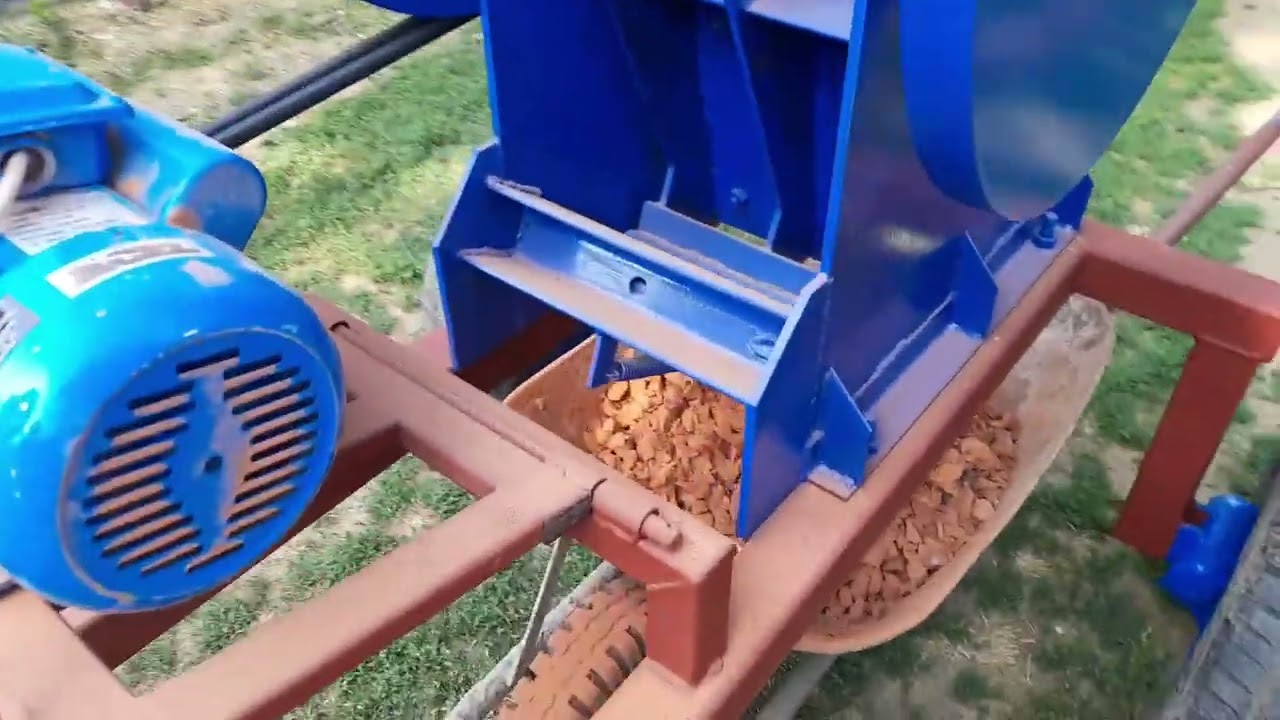 Kőtörő betontörő építési hulladék zúzó pofás törő TESZT 1 rész. jaw crusher