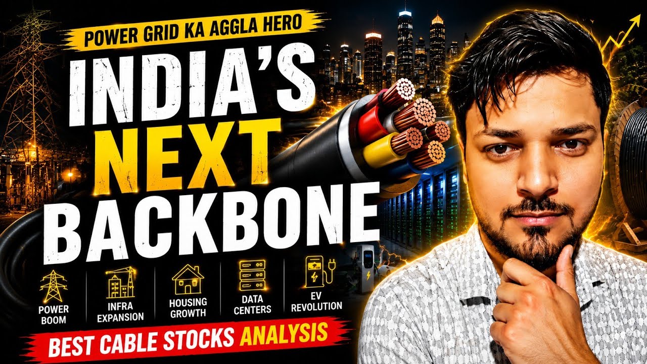 INDIA's NEXT INFRASTRUCTURE BOOM | BEST CABLE STOCKS ?