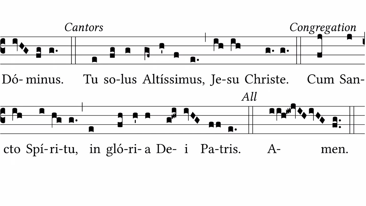 Mass I, Lux et origo
