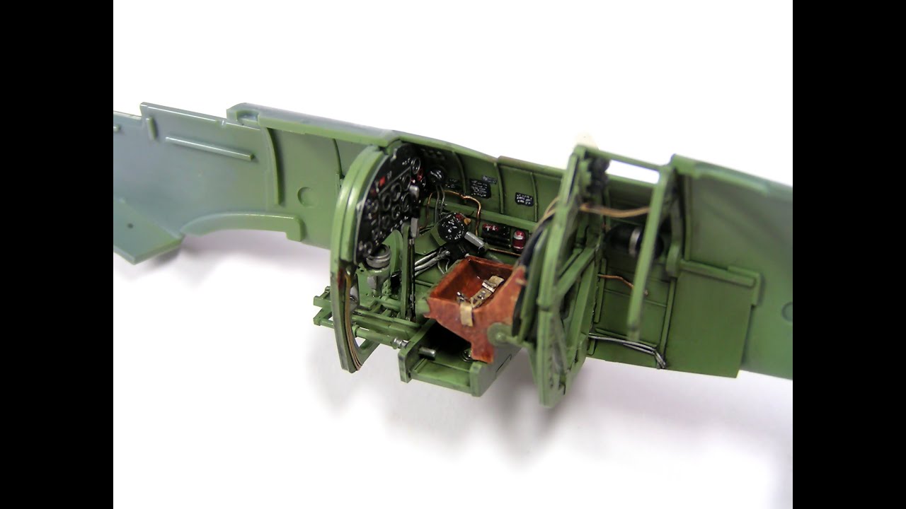 Supermarine Spitfire Mk.IXc Eduard 1/48 cockpit model - Part 1