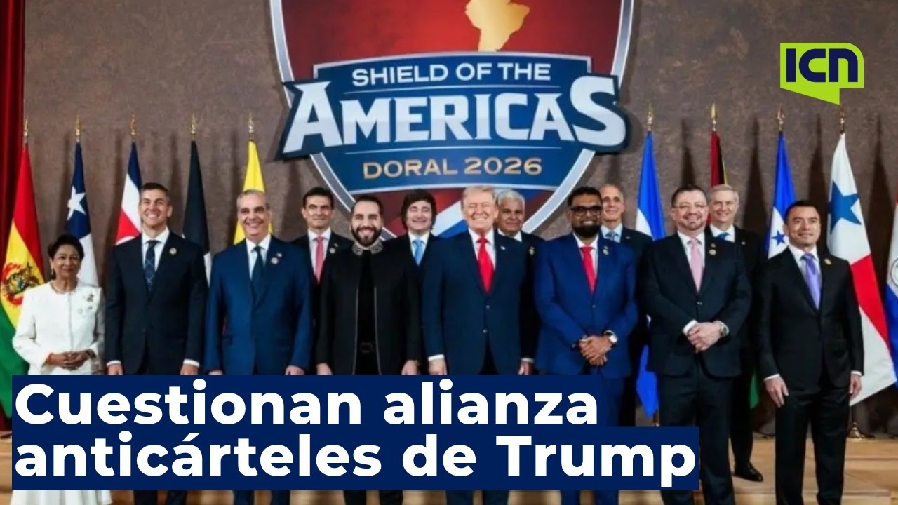 “Hay una doble moral”: cuestionan coalición anticárteles impulsada por Trump