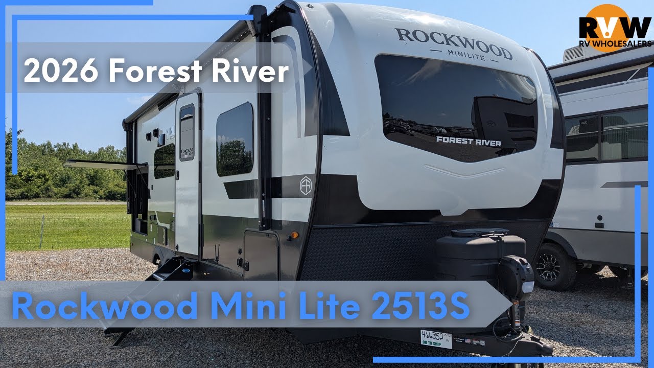 NEW Couples Coach! -  2026 Rockwood Mini Lite 2513S Flythrough