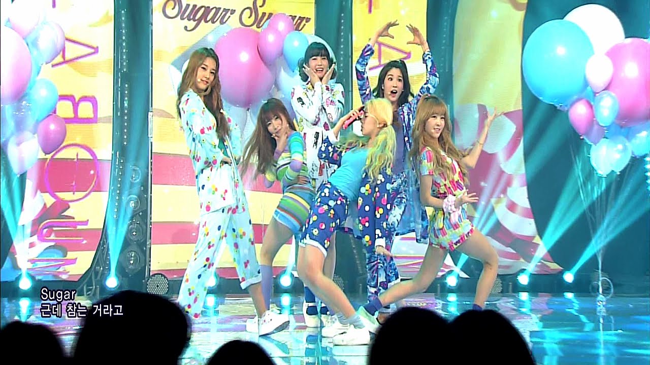 LABOUM - Sugar Sugar @ популярная песня Inkigayo 150329