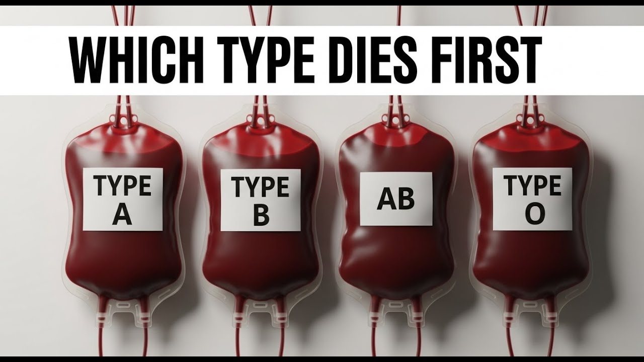Which Blood Type Lives the Longest? How  Blood Group Shapes Your Health and Aging (O, A, B, AB )