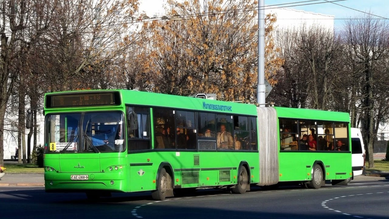 Информатор автобуса №8 (Могилёв) Средняя Школа №13 - Привокзальная площадь