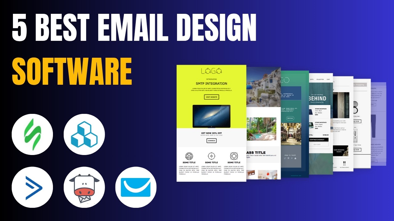 5 Best Email Design Software Tools 2025 (Email Template Builder)
