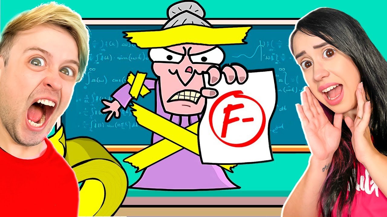 IRRITAMOS NOSSA PROFESSORA ATÉ ELA IR EMBORA! Bash The Teacher