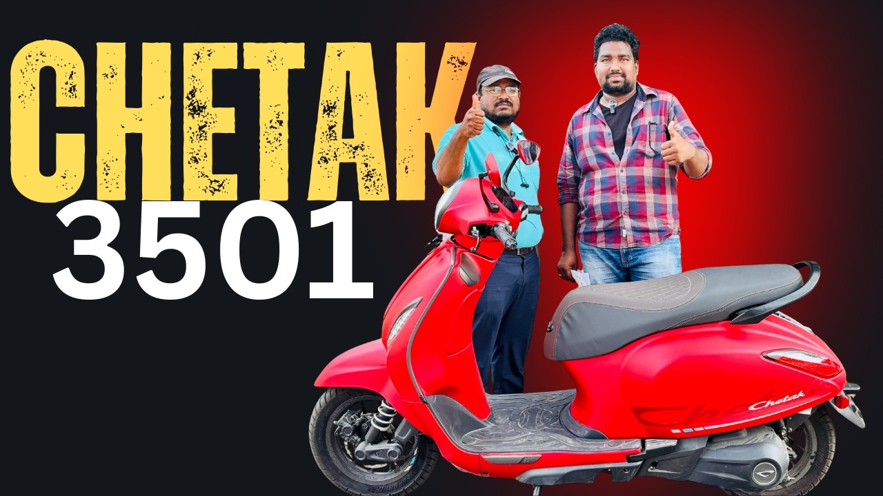 BAJAJ CHETAK 3501 review, specifications on road price FULL DETAILS