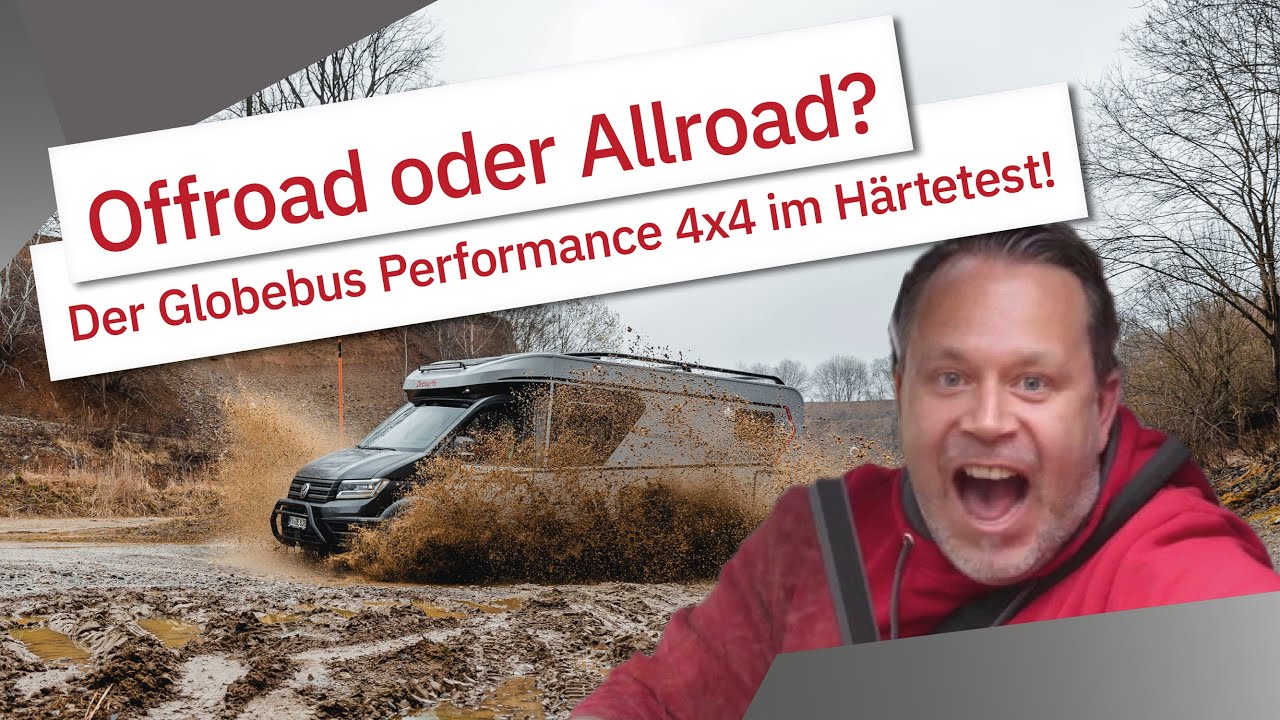 Offroad-Abenteuer 🏔️ oder Straßen-Allrounder 🛤️? Der Globebus Performance 4x4 im Härtetest! 🔍
