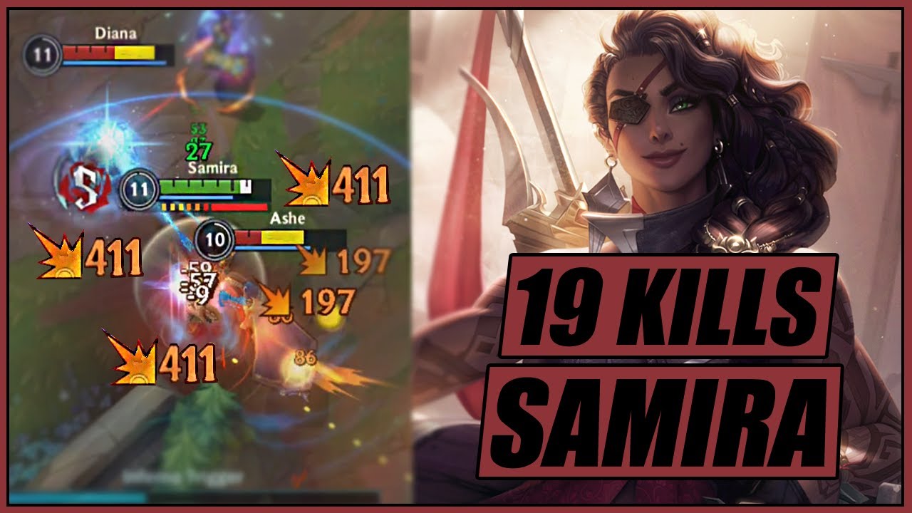 WILD RIFT SAMIRA NEW CHAMPION!! INSANE ADC (BUILD & RUNES)