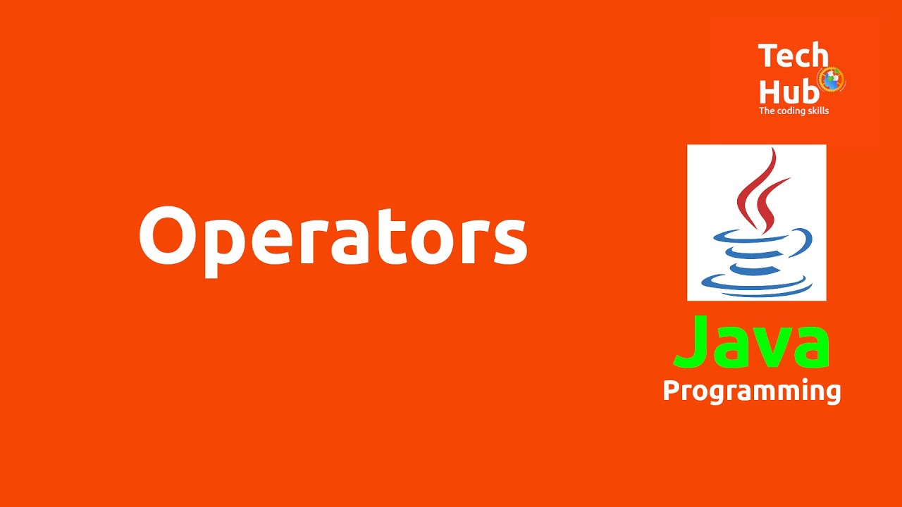 Operators in Java