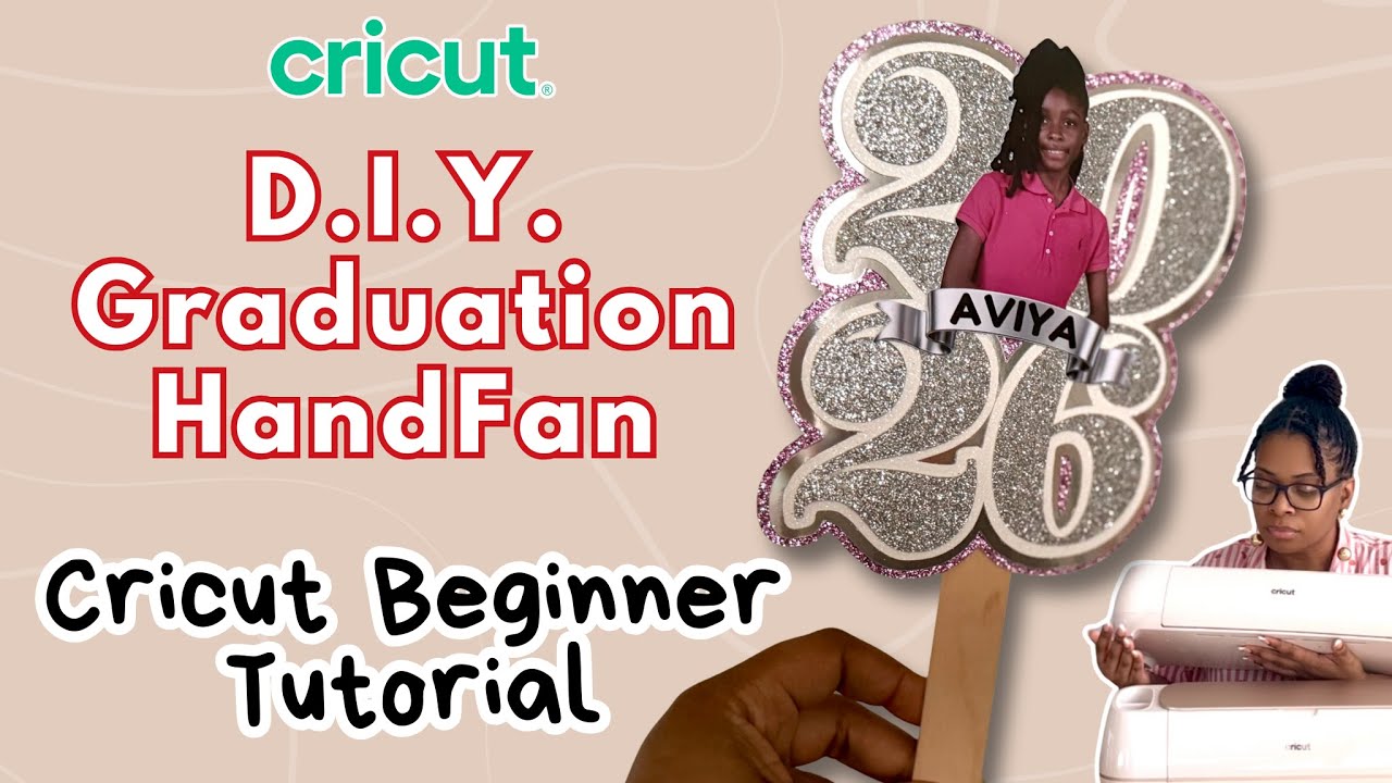 Веера для выпускного своими руками | Урок для начинающих по работе с Cricut