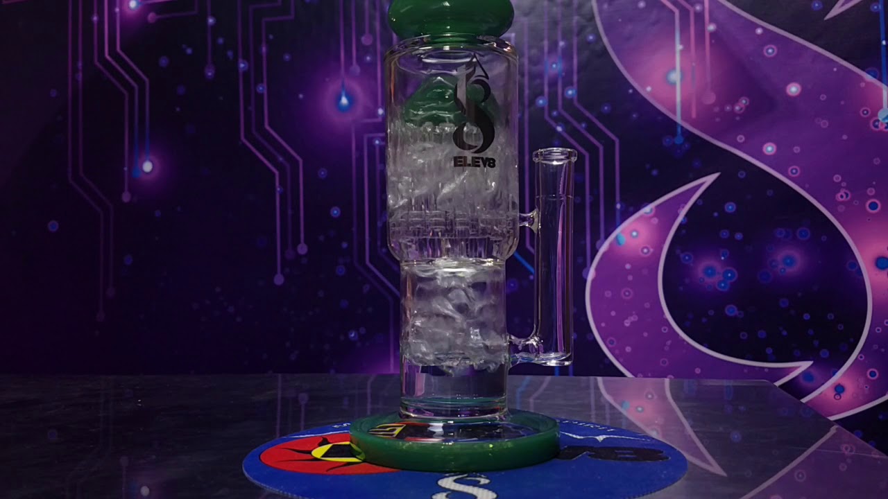 Elev8 Glass Function -  Inline 12 Tree Perc Rig
