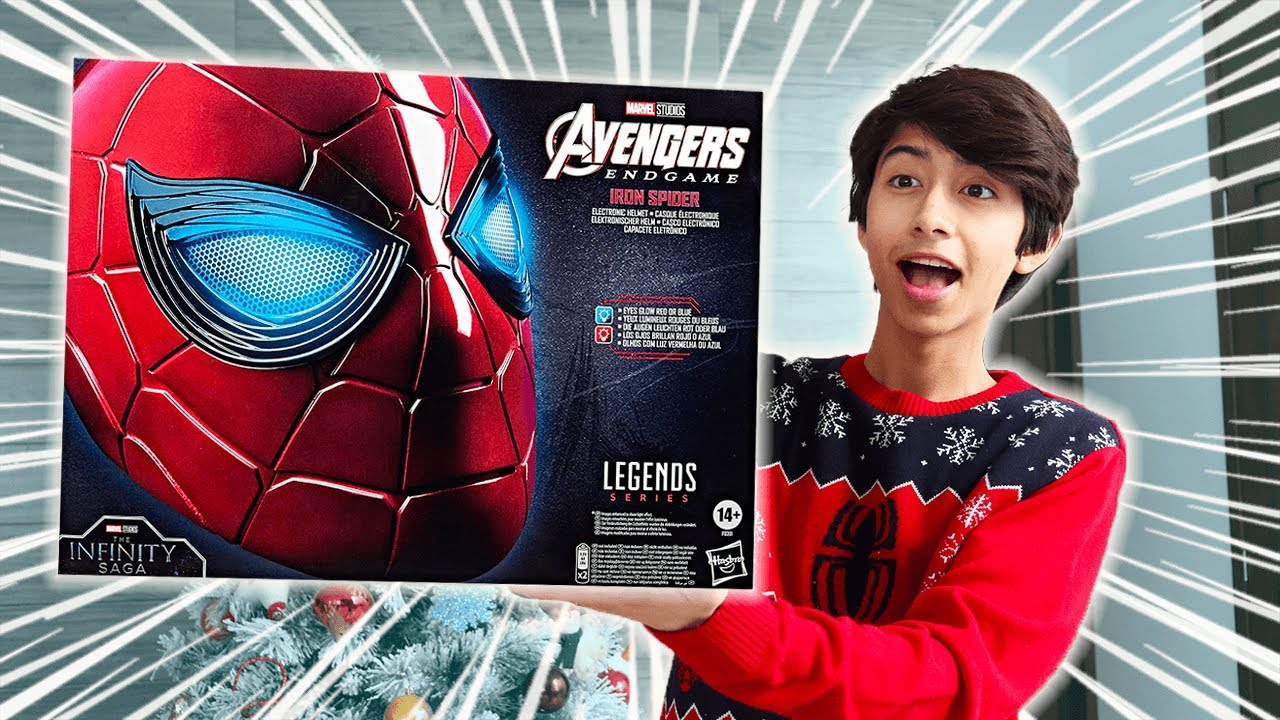 ¡TENGO EL CASCO DEL IRON SPIDER DE MARVEL LEGENDS! - IVANSPIDEY
