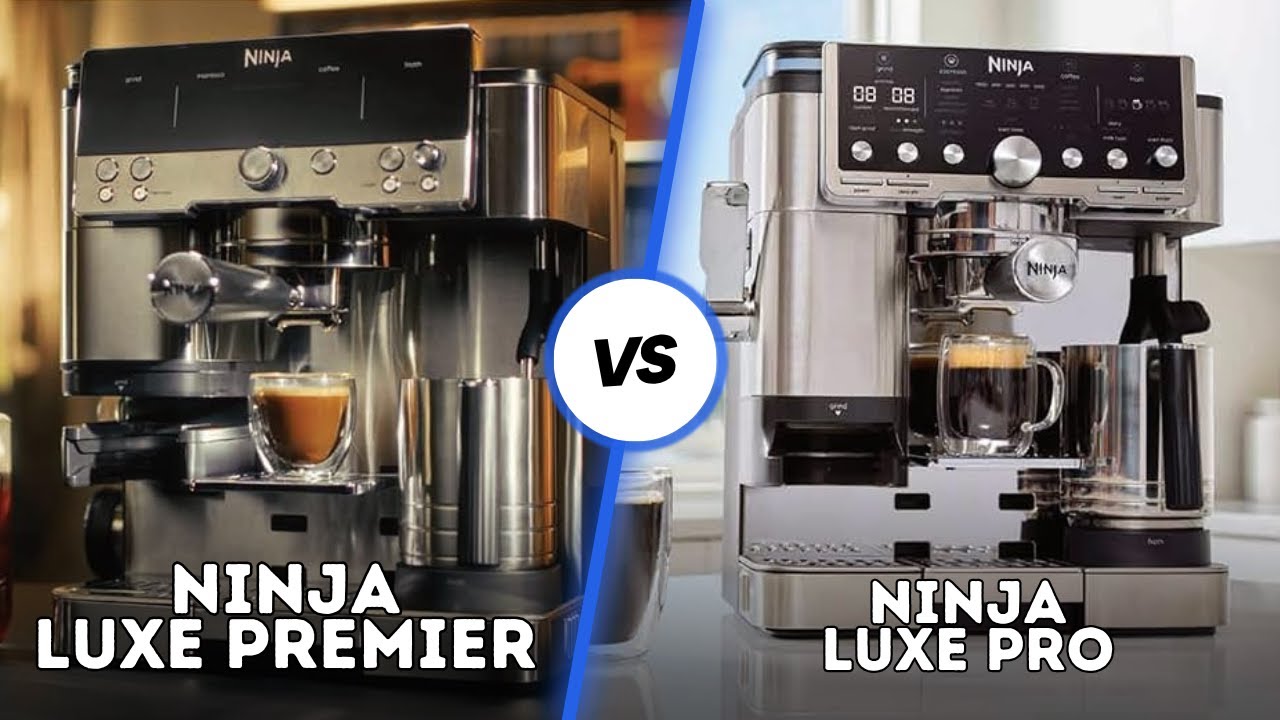 NINJA LUXE PRO vs PREMIER | ¿Cuál es la MEJOR Cafetera 3 en 1? | Espresso, Cold Foam y Vapor