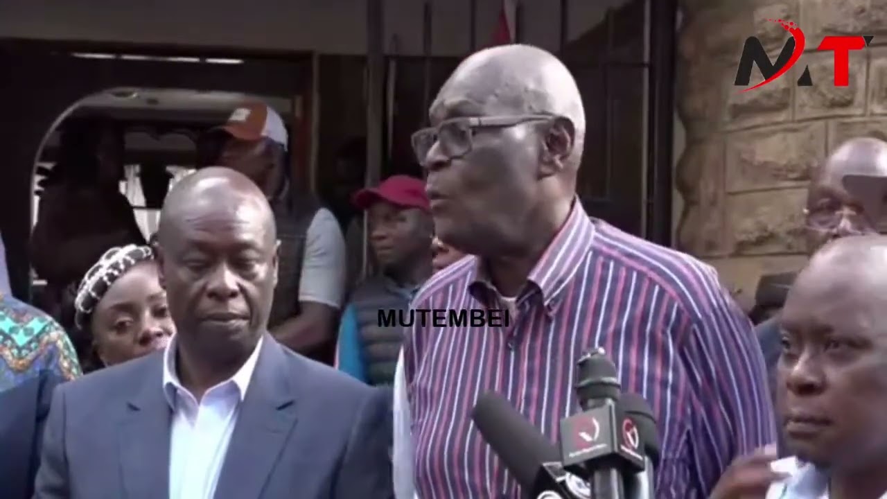 SPEAKER WETANGULA UTATUAMBIA WHAT HAPPENED TO JIRONGO MLIKUWA NA YEYE MKIKUNYWA UJI!!