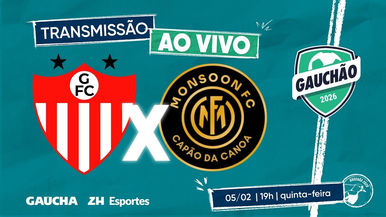 ⚽ GAUCHÃO 2026 | QUADRANGULAR DO REBAIXAMENTO | Guarany de Bagé x Monsoon🔥